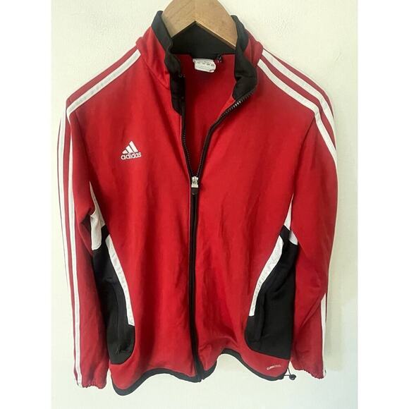 Adidas Climacool Sweat Jacket Mens Track jacket Size M Ted Black Streetwear Y2K - Picture 1 of 10